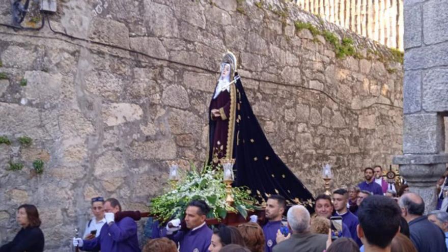 Procesión da Irmandade da Santa Casa.  | // D.P.