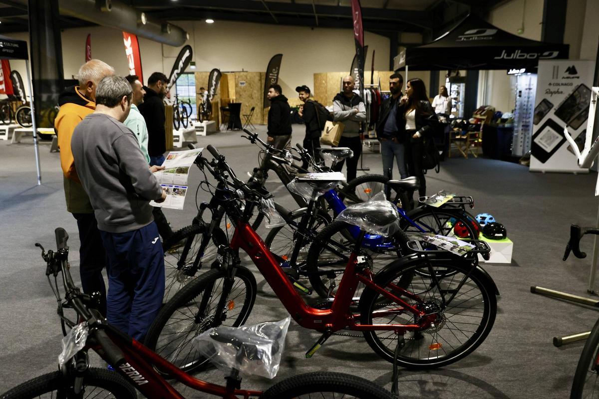 El inicio del "Asturias Bike Weekend" en Gijón, en imágenes