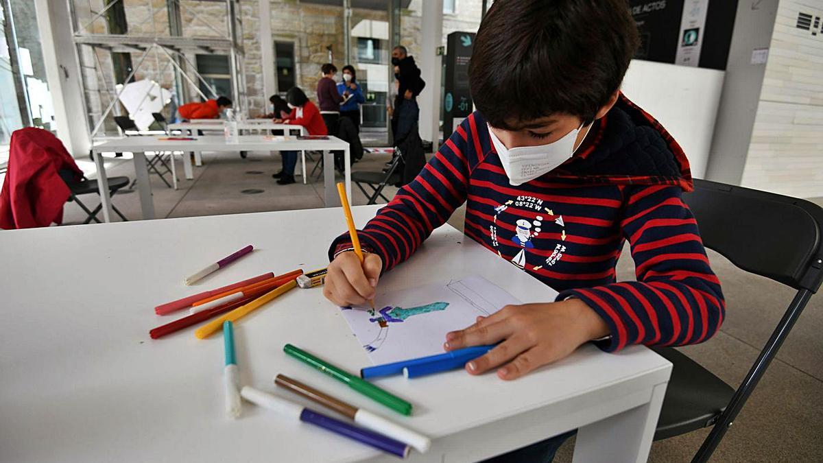 Los niños, entre los principales invitados a celebrar el Día Internacional de los Museos. |   // GUSTAVO SANTOS