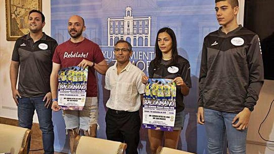 Ricardo Margareto, Manuel A. Alesander, Manuel Pérez, Silvia Pérez y Miguel Guarido.