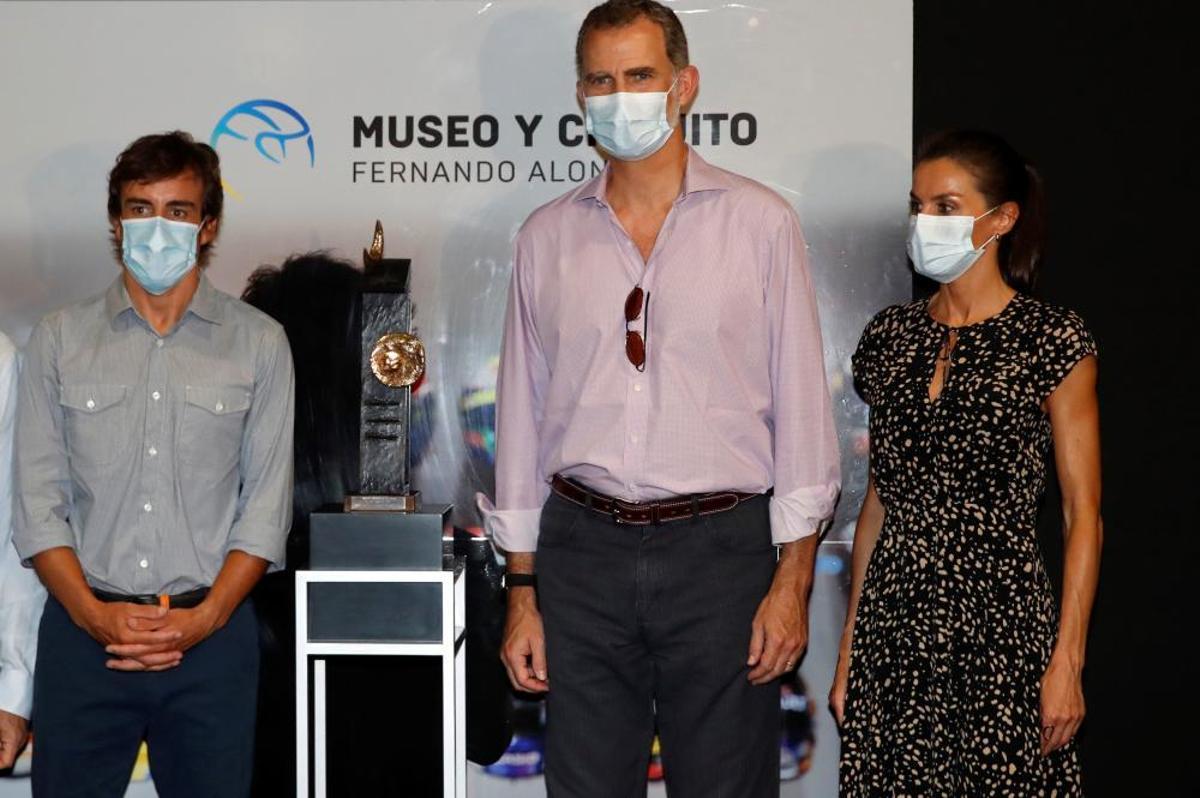 Los Reyes de España visitan el museo de Fernando A Los Reyes de España visitan el museo de Fernando A