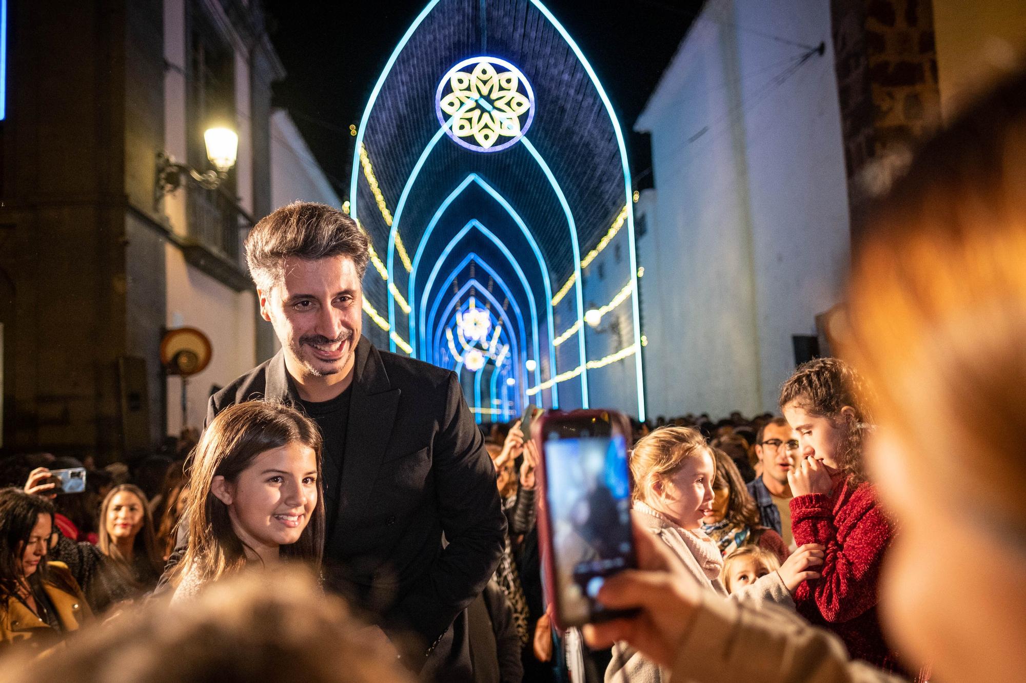 Encendido del alumbrado navideño de La Laguna