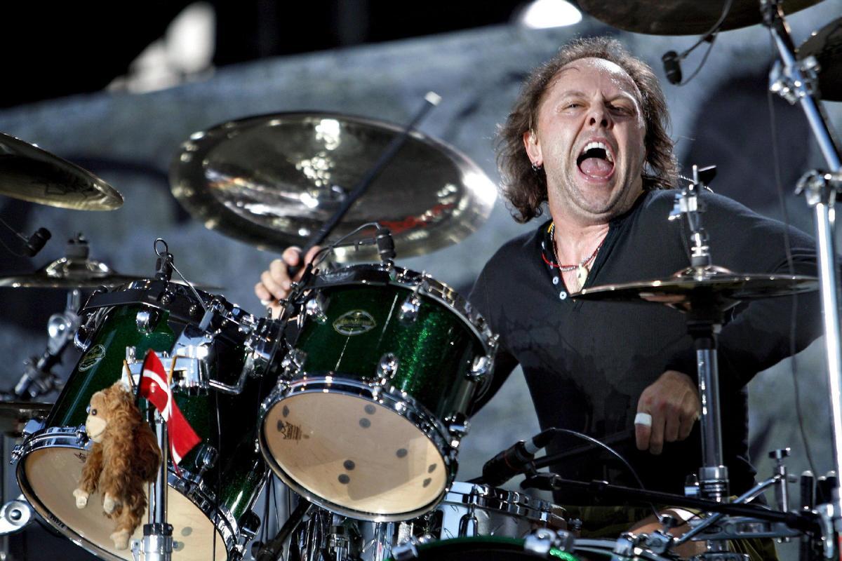 Lars Ulrich, batería de Metallica.