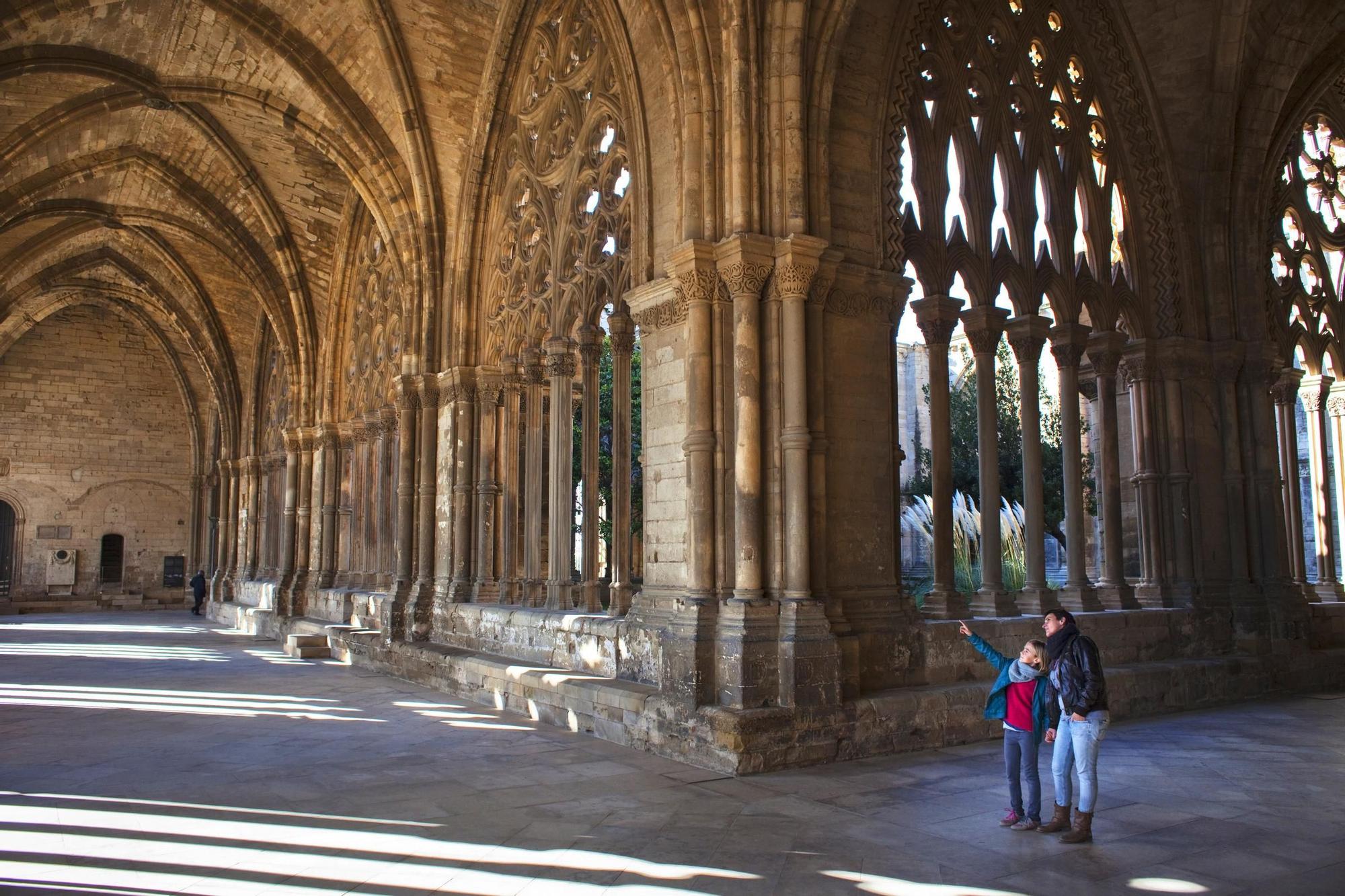 El claustro de Seu Vella, en Lleida