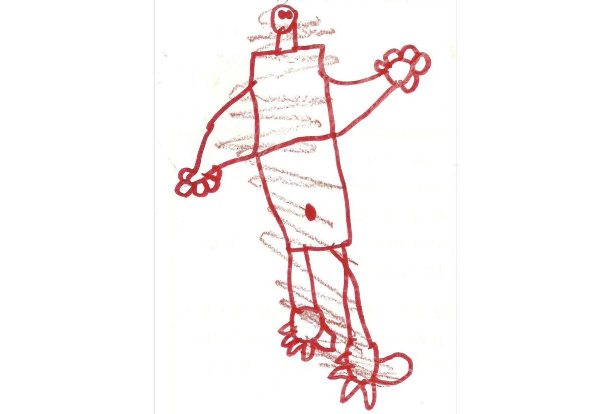 Dibujo infantil analizado por la psicóloga Núria Casanovas