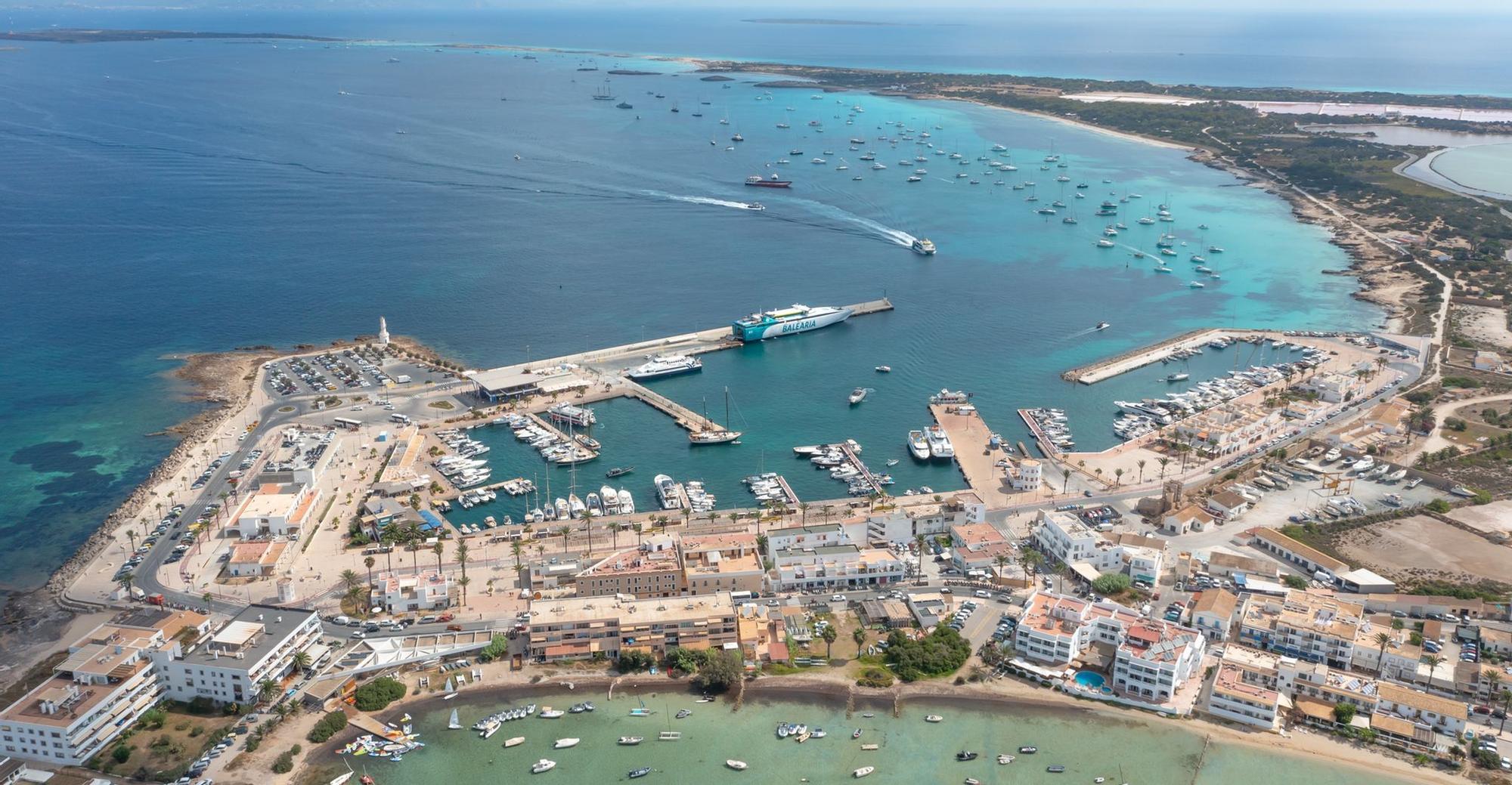 Las espectaculares imágenes de Formentera desde el aire.