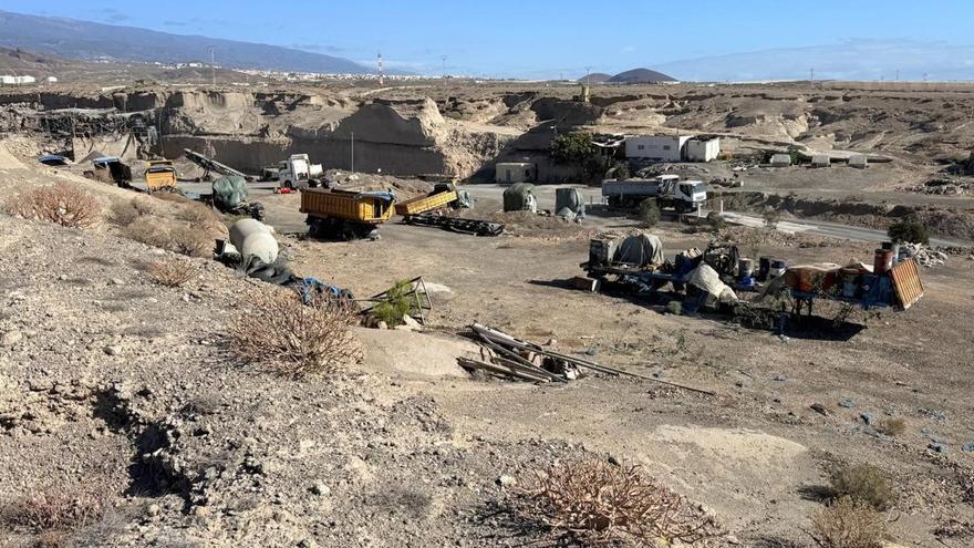 Fiscalía pide precintar cantera ilegal en Tenerife tras 20 años de actividad.