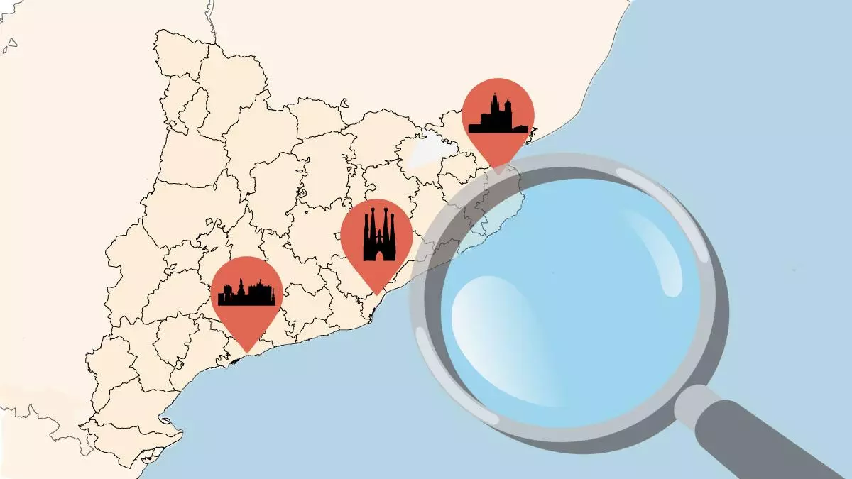 Estos son los 97 municipios catalanes con más plazas de hotel y de pisos turísticos: mapa y lista