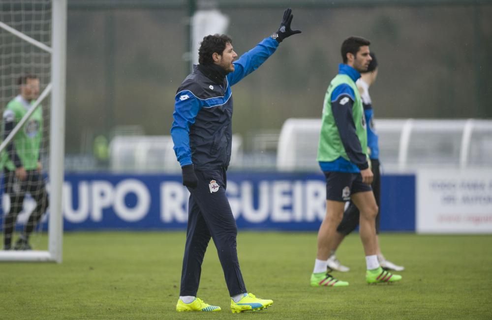 Arribas protagoniza la buena noticia del entrenamiento