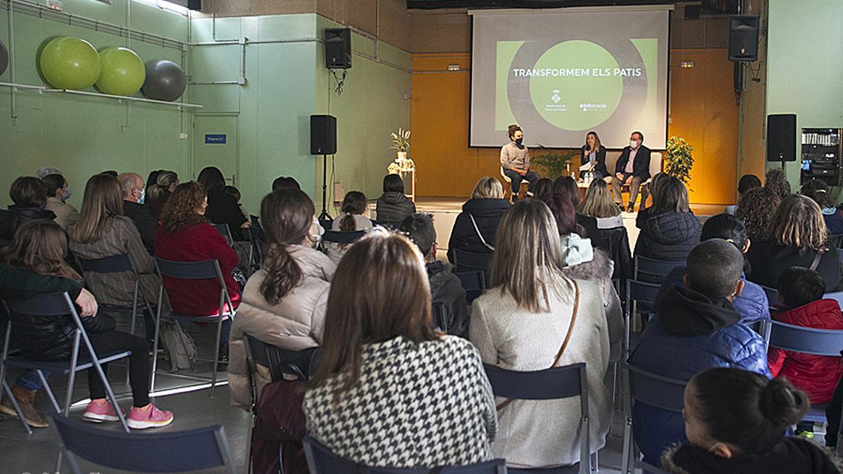 Presentación del proyecto 'Transformem els patis'