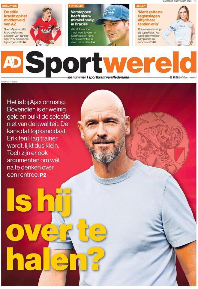 Las portadas de la prensa deportiva de hoy