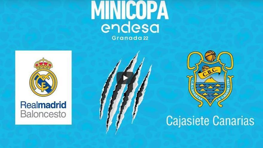 Estas son las mejores jugadas del Real Madrid - Cajasiete Canarias en la Minicopa Endesa