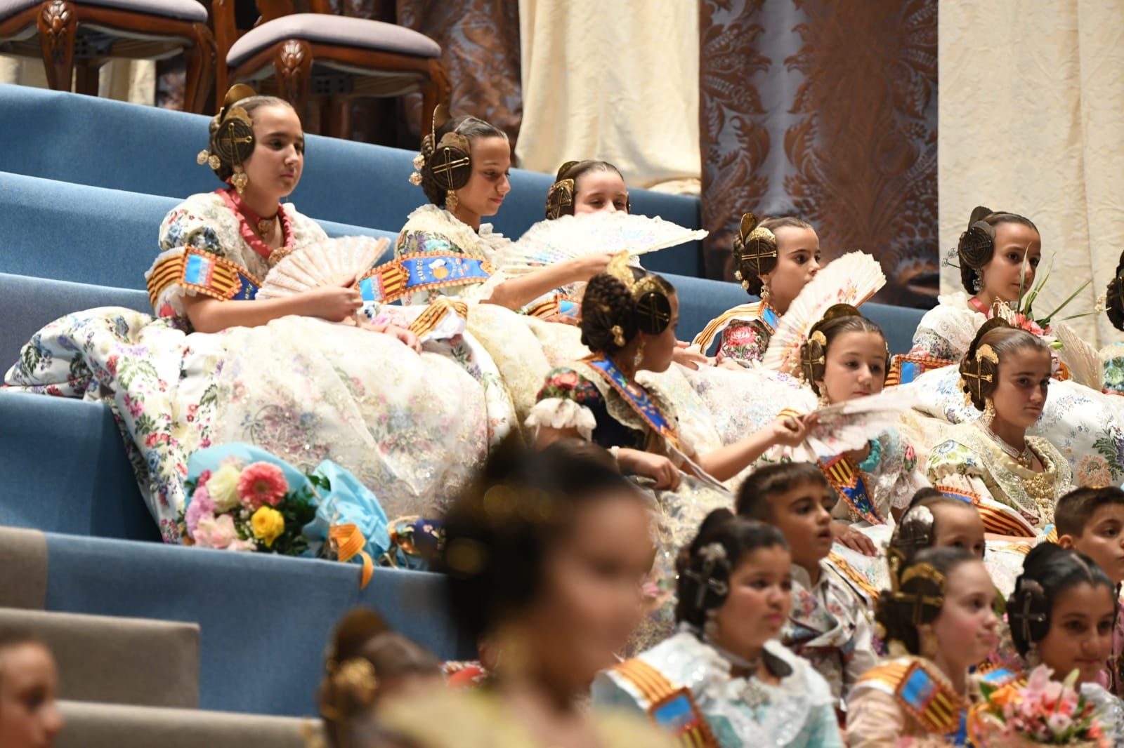 La exaltación de la reina fallera infantil de Burriana del 2023, en imágenes