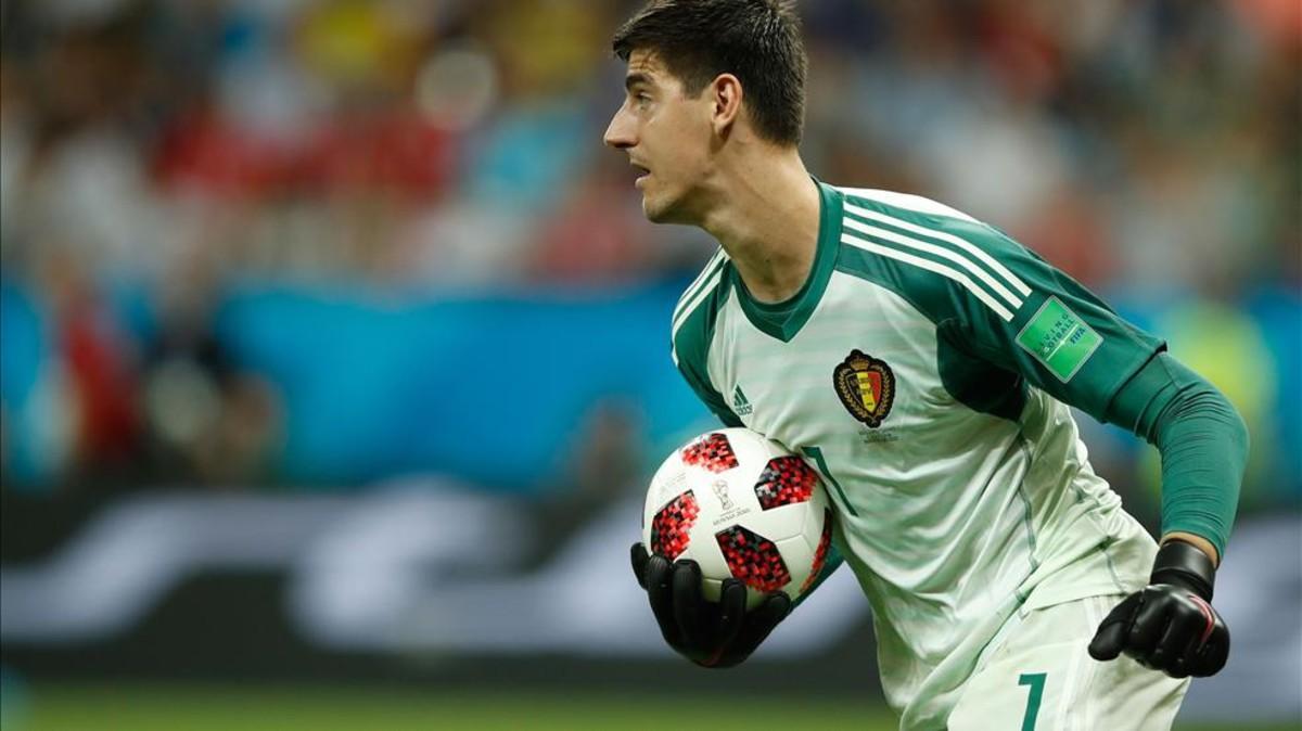 Thibaut Courtois, en una imagen durante el partido del pasado lunes ante Japón