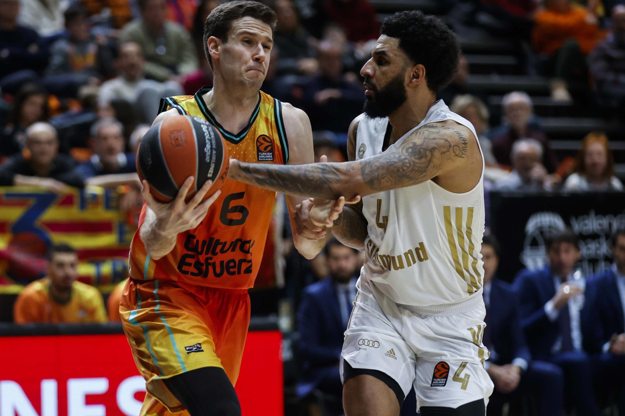 Victoria de Valencia Basket ante el Bayern de Munich