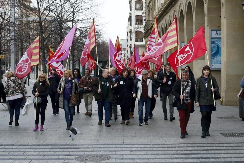 La jornada del 8M en Aragón