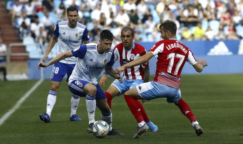 Partido entre el Real Zaragoza y el Lugo