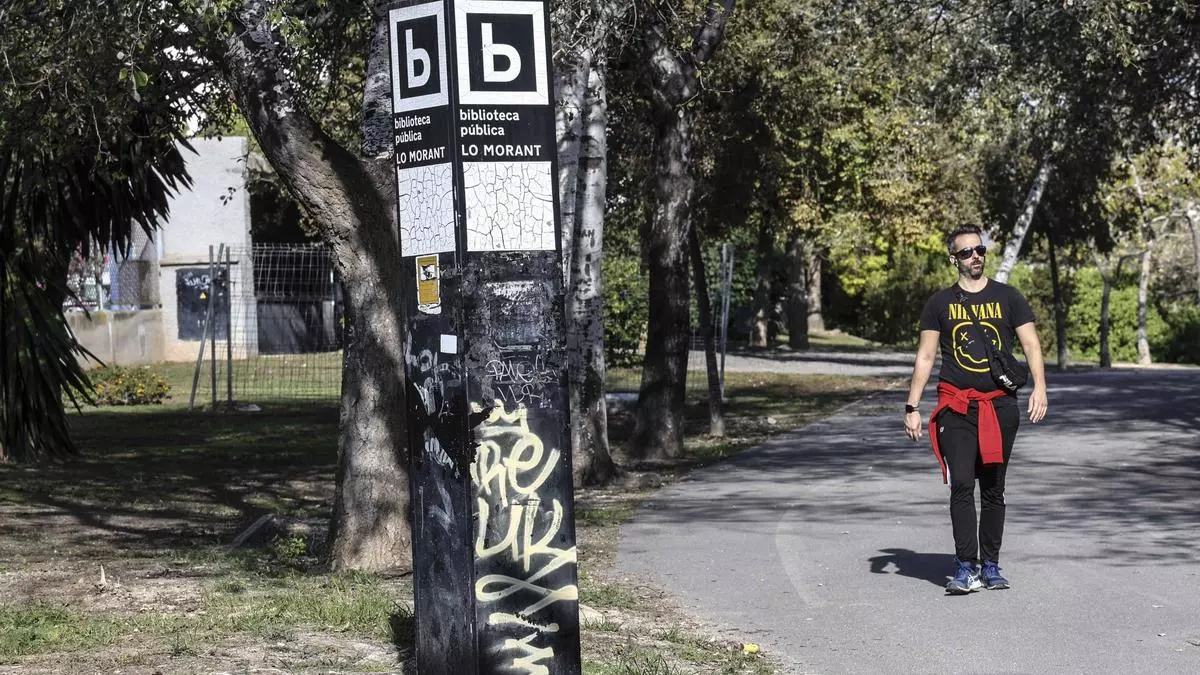 El parque Lo Morant, una zona verde pendiente de regeneración