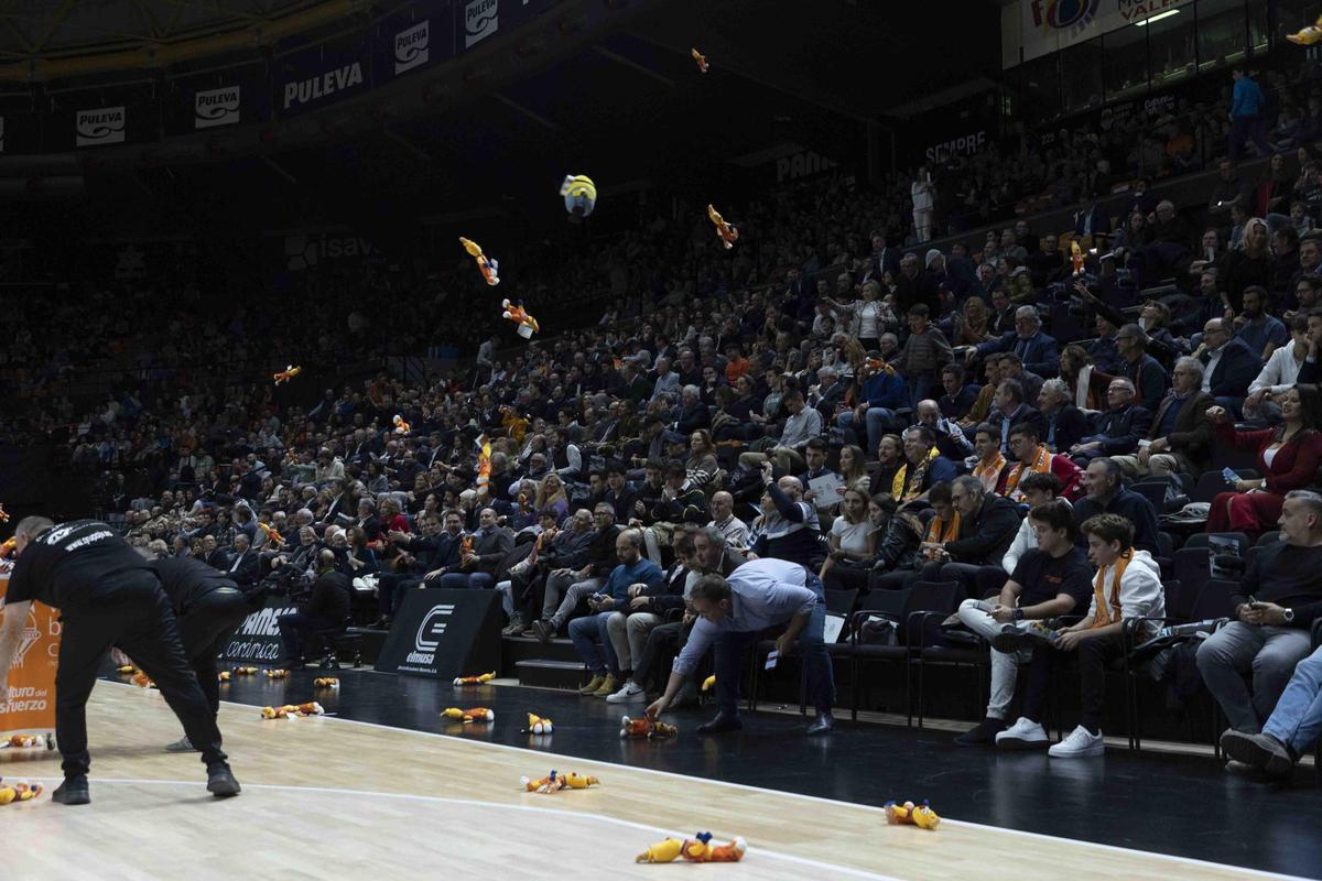 Partido Euroliga Valencia Basket- Virtus Bolonia