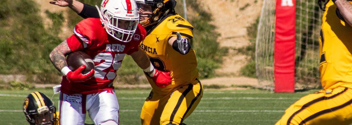 Valencia Firebats y Terrassa Reds cerraron definitivamente la fase regular de la Liga Nacional de Fútbol Americano (LNFA) con la disputa del partido aplazado correspondiente a la 4ª jornada.