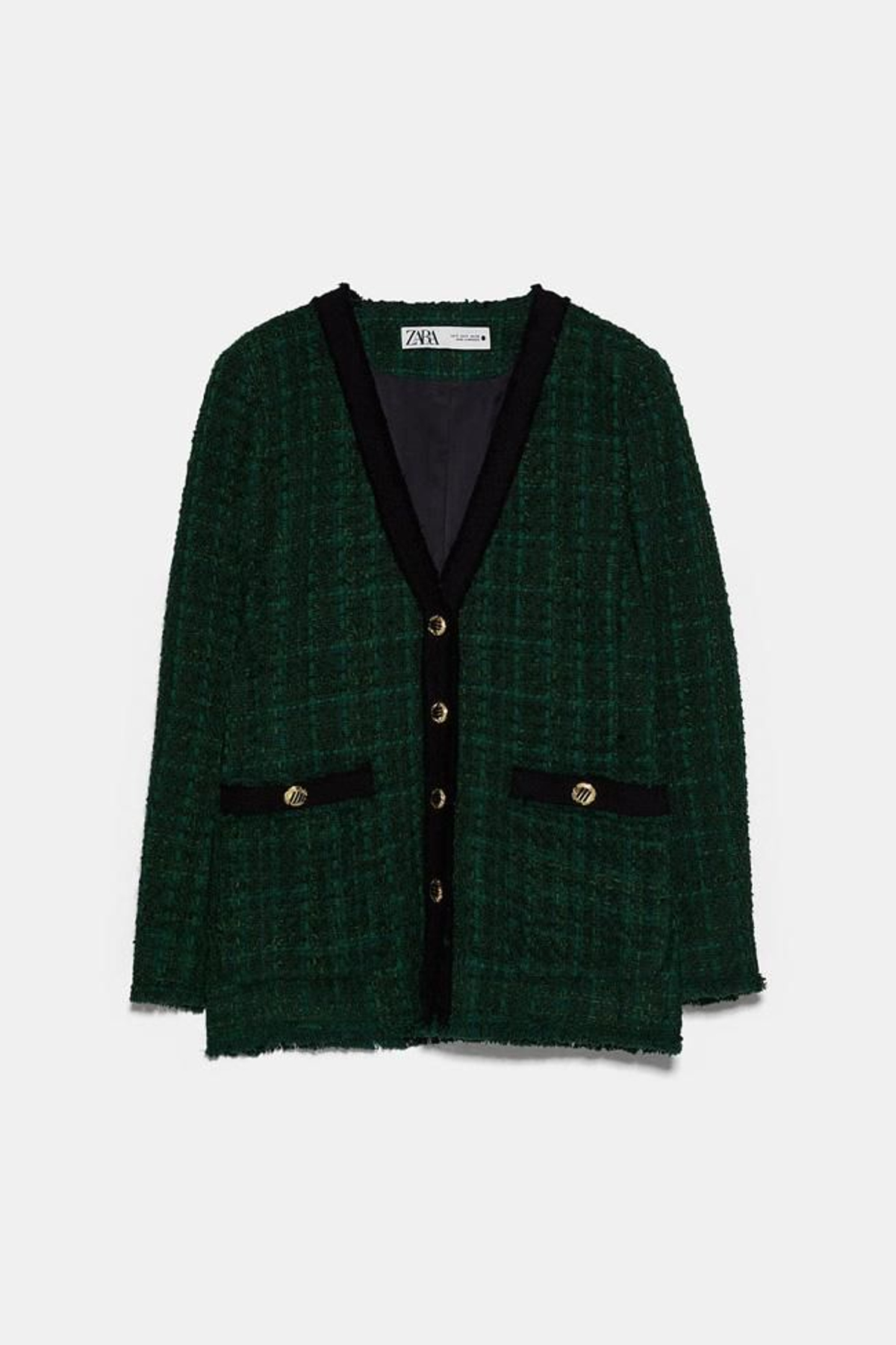 Chaqueta 'tweed' de Zara