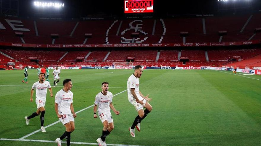 Los goles como consuelo en el derbi andaluz