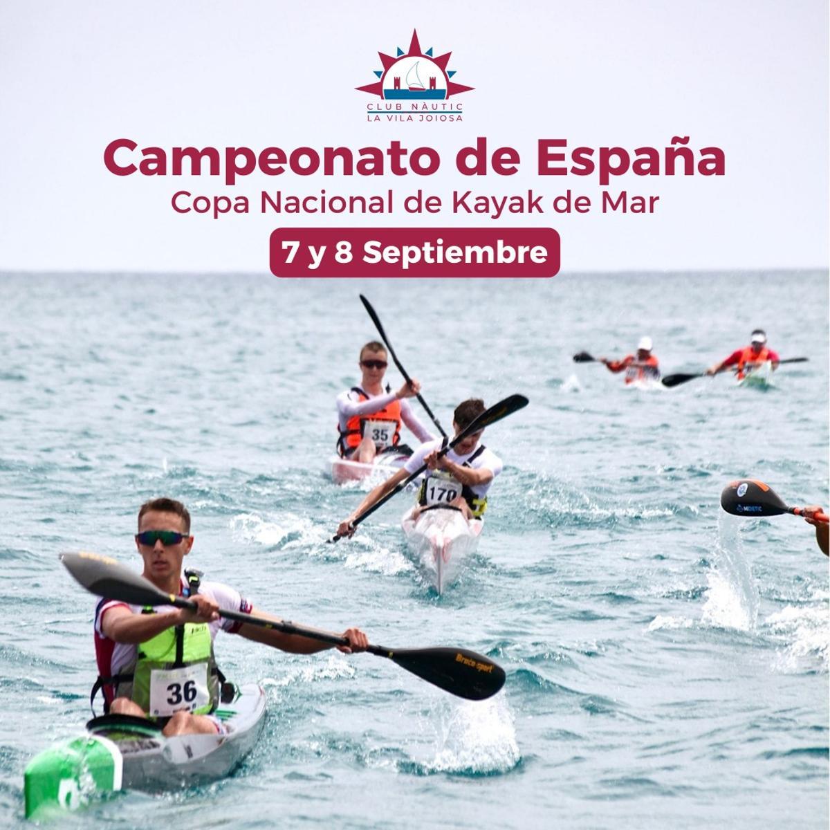 Cartel promocional de la prueba que se organiza este fin de semana en Villajoyosa.