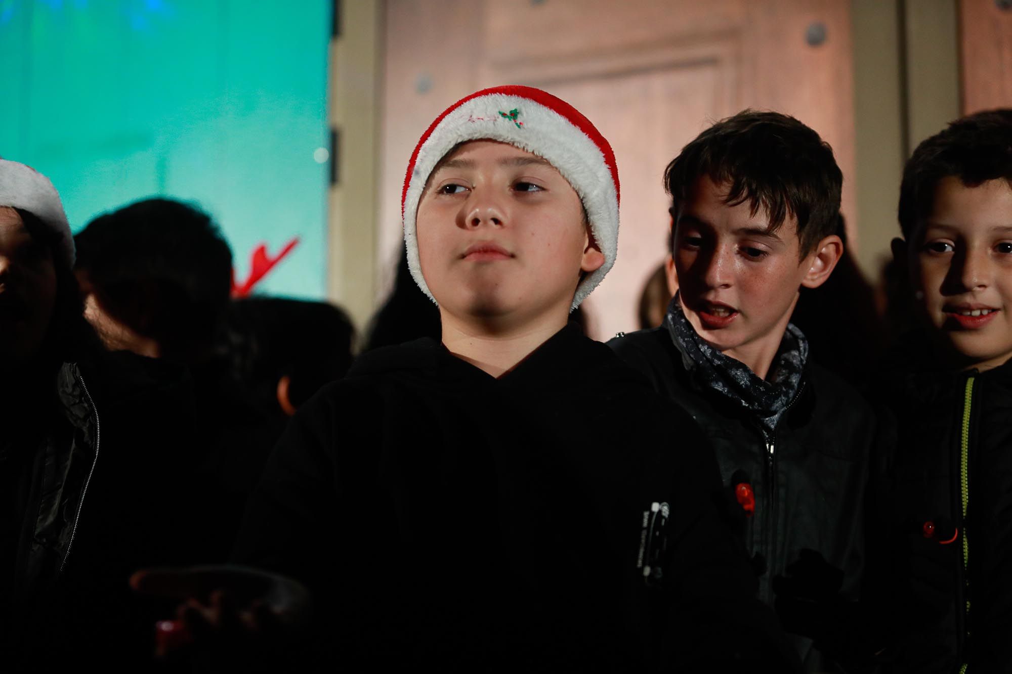 Encendido del alumbrado navideño en Sant Antoni