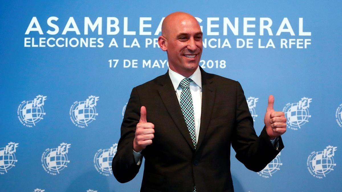 Presidente de la federación española de fútbol