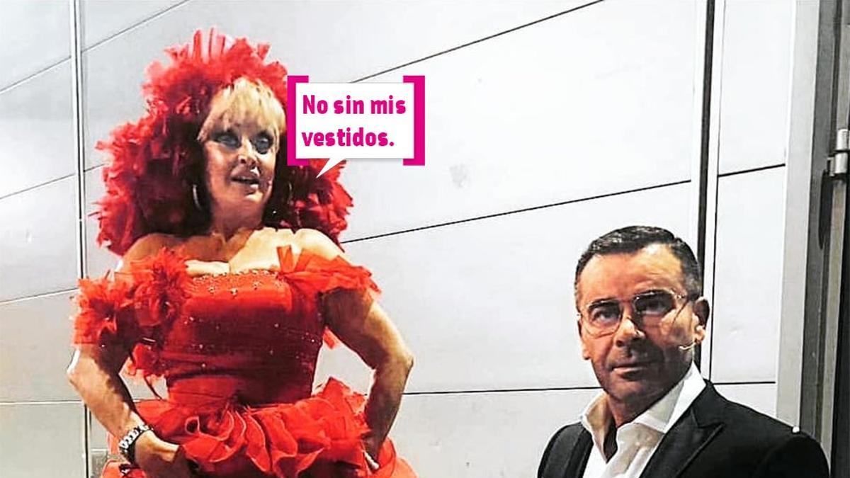 Aramís Fuster y Jorge Javier Vázquez, bocadillo: &quot;No sin mis vestidos&quot;