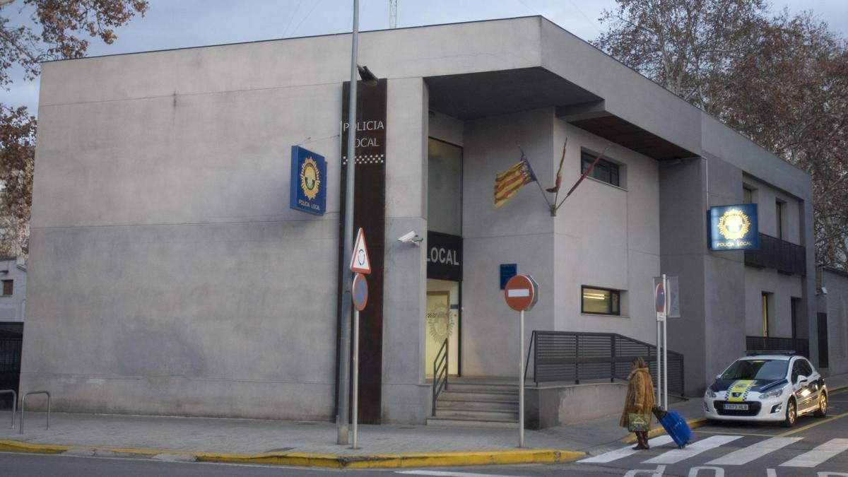 La sede de la Policía Local de Xàtiva.