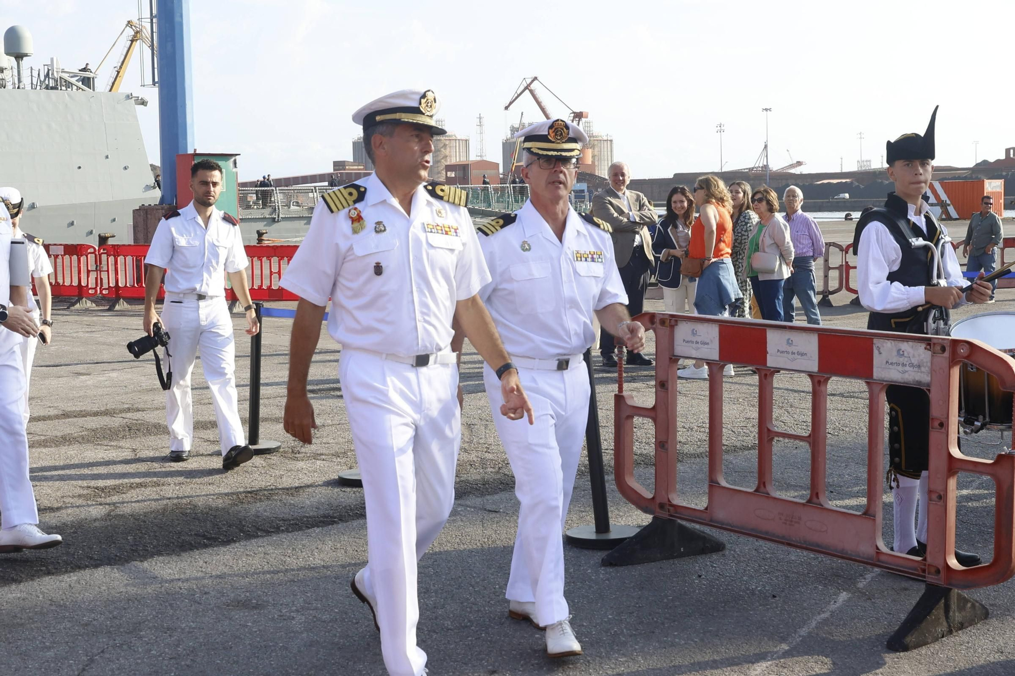 EN IMÁGENES: Así fue la llegada de la Princesa Leonor a Gijón en "Elcano"