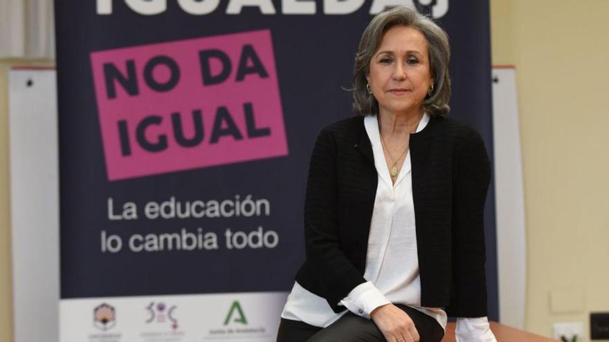 María Rosal, directora de la Unidad de Igualdad y de la Cátedra de la Mujer.