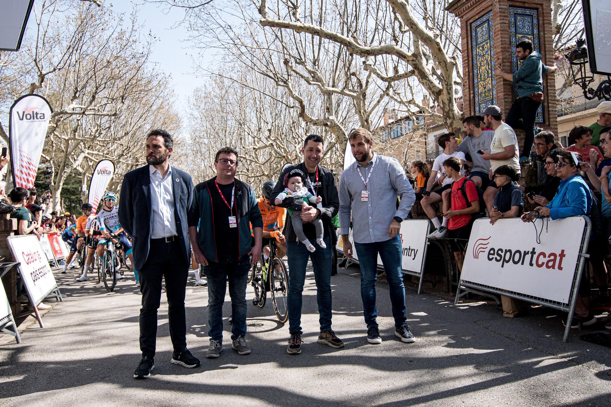 BERGA . PASSEIG DE LA INDUSTRIA . LA VOLTA CATALUNYA . ETAPA 6 BERGA QUERALT