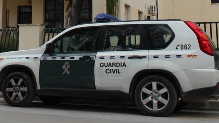 La Guardia Civil ha acudido al lugar de los hechos.