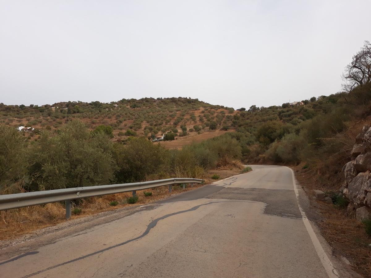 Estado actual del firme en la MA-