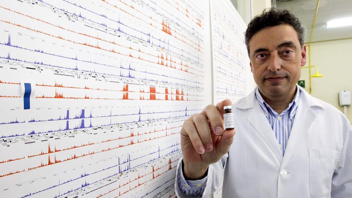 El investigador Carlos Martín coordina el diseño de la vacuna aragonesa contra la tuberculosis.