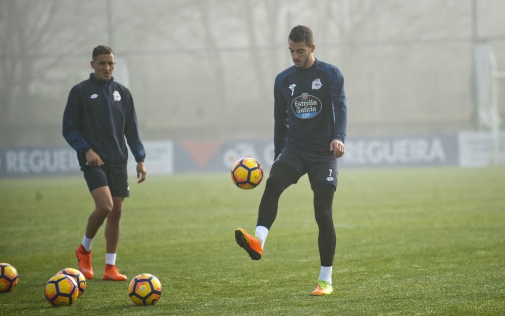 El Dépor trabaja tras el batacazo ante el Alavés