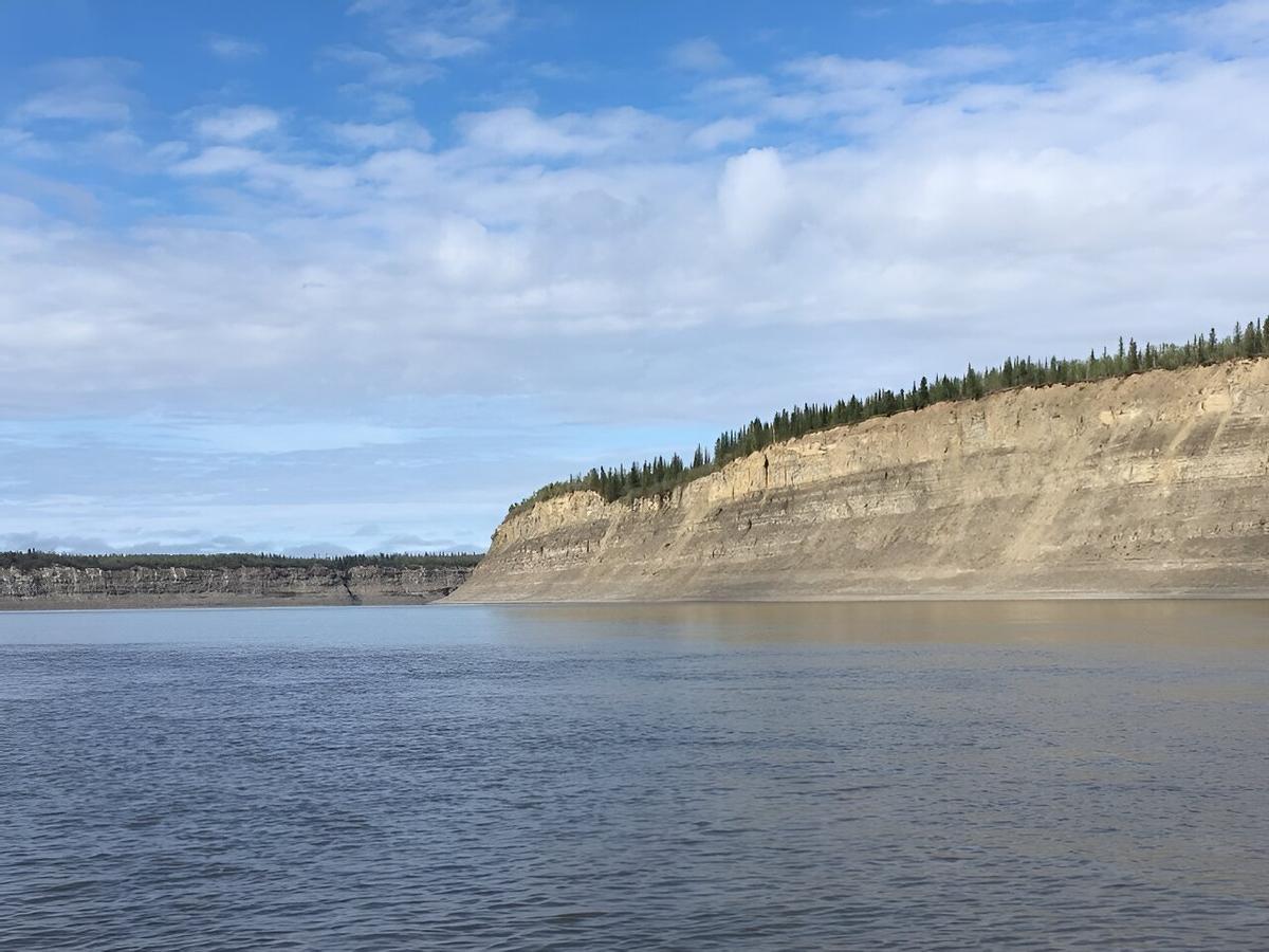 Río Mackenzie, en Canadá.