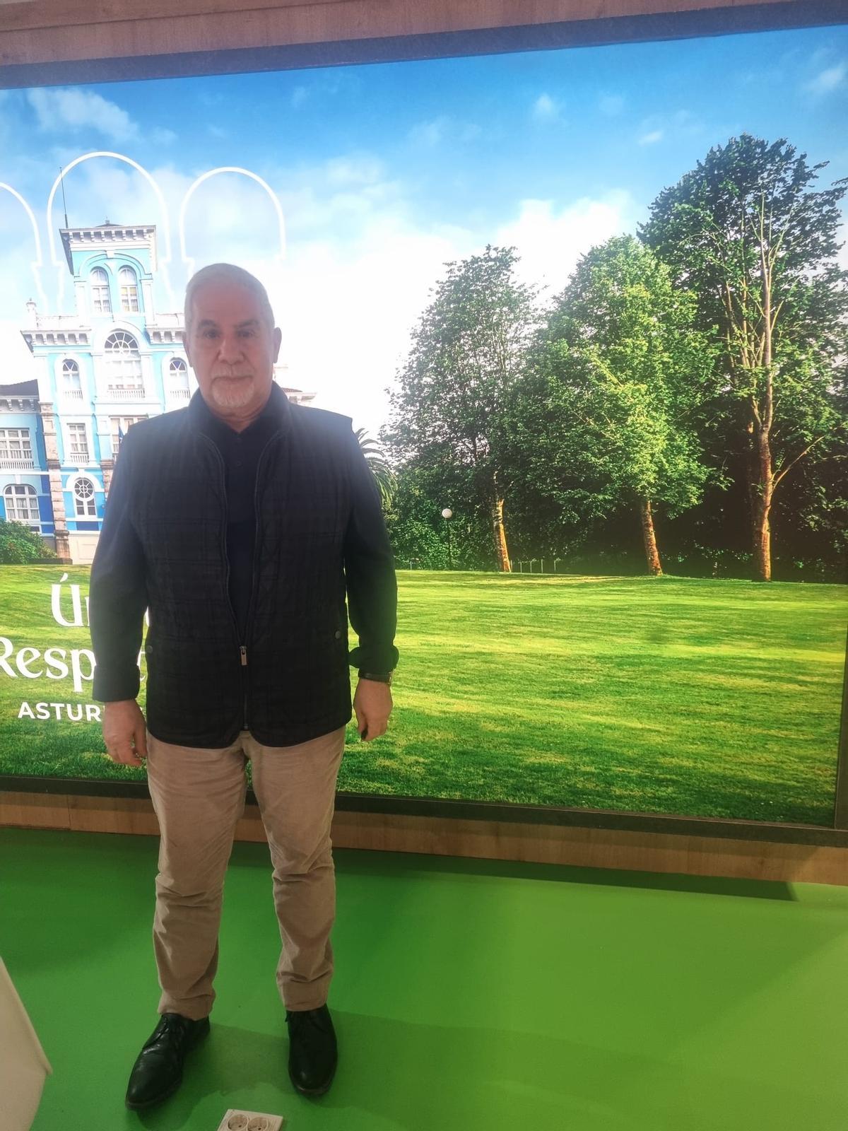 Tomás Flores, ayer en Fitur.