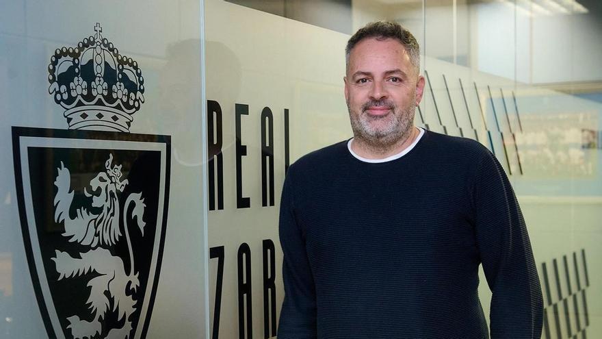 David Navarro, entrenador del Real Zaragoza: "Si hay un equipo contra el que no quiere nadie jugar ahora es el Málaga CF"