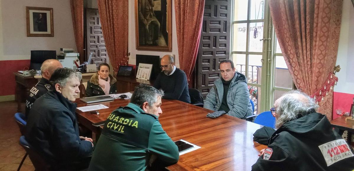Reunión de coordinación en el Ayuntamiento de Cehegín