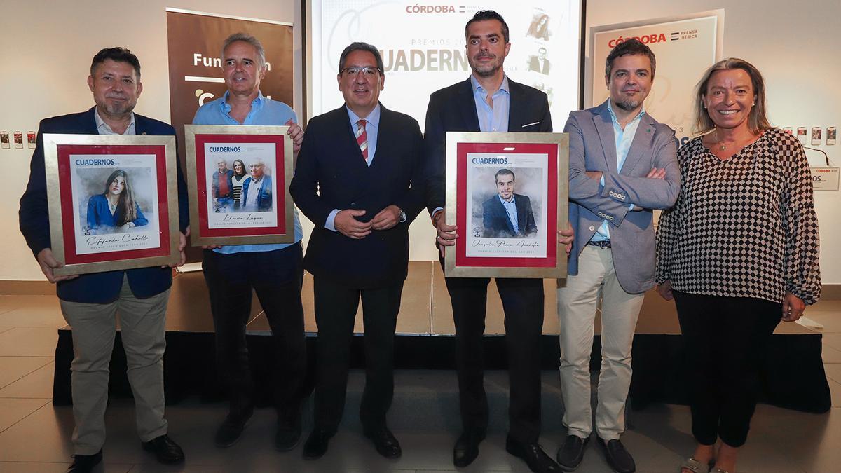 Entrega de los primeros premios literarios 'Cuadernos del Sur' de Diario Córdoba