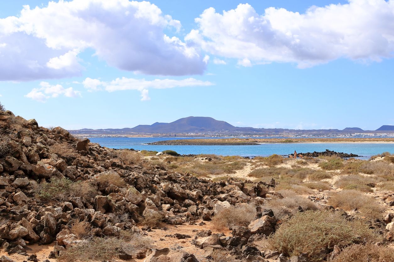 El paisaje de la Isla de Lobos