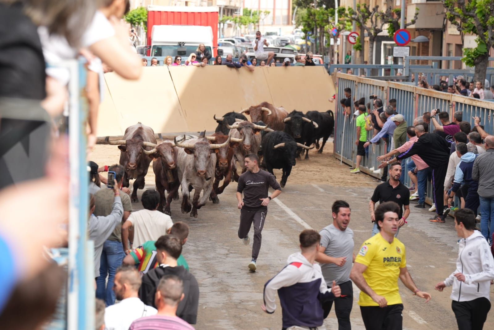 Las mejores imágenes del encierro en Vila-real