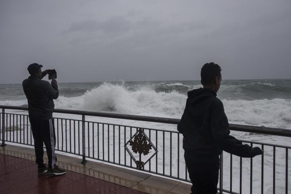 Temporal a Lloret i Blanes.