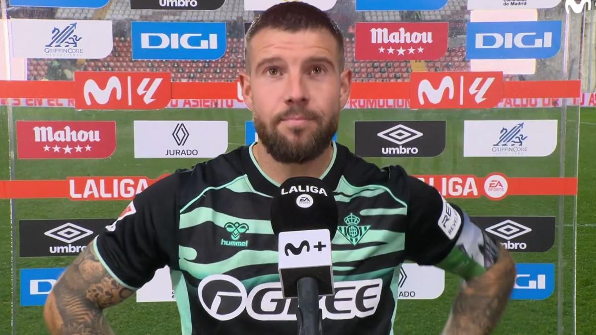 Ruibal respondió al insulto de un aficionado del Rayo