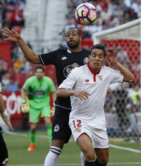 El Dépor cae ante el Sevilla en el Sánchez Pizjuán