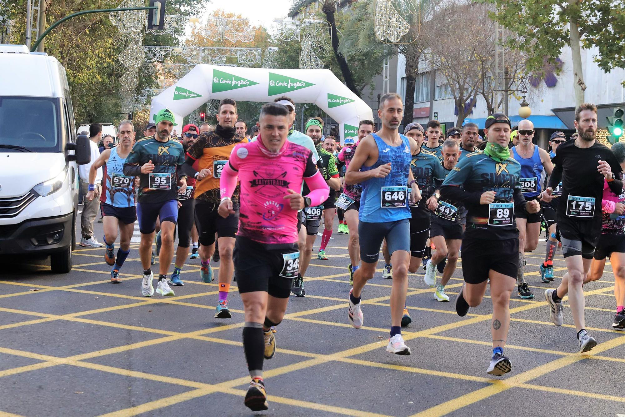 La subida a la Ermitas de atletismo en imágenes