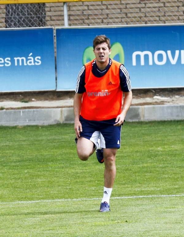 Imágenes del entrenamiento del Real Zaragoza